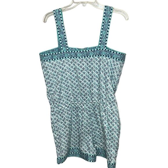 Vineyard Vines Embroidered Tiny Leaves Romper. Size Medium. - Picture 5 of 9